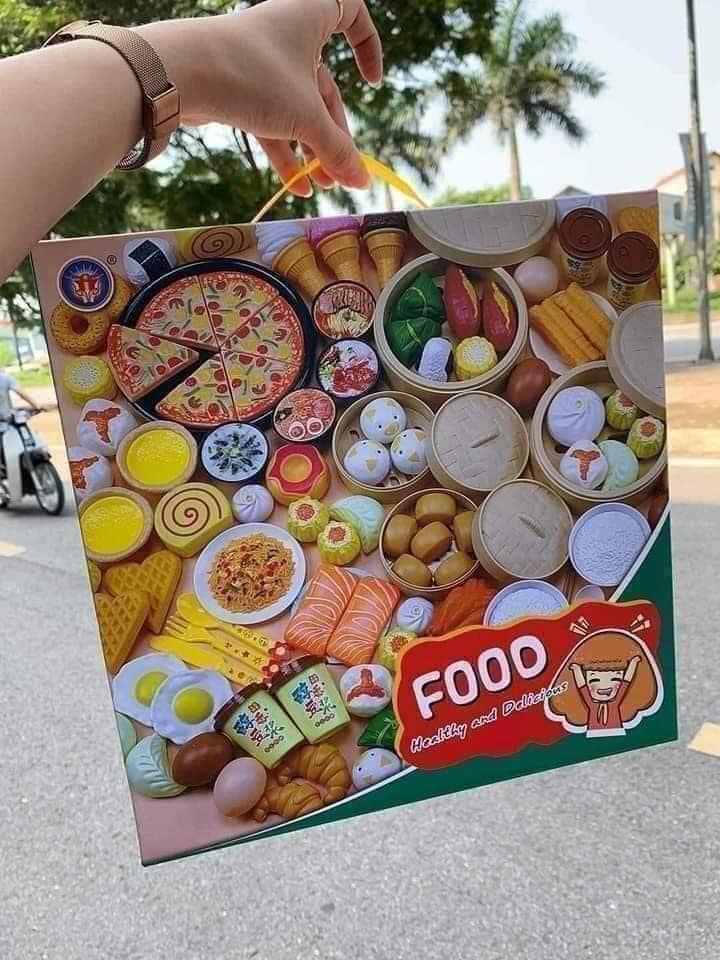 Bộ Đồ Chơi Nấu Ăn Cho Bé 88 Chi Tiết, Đồ Chơi Trẻ Em HT SYS