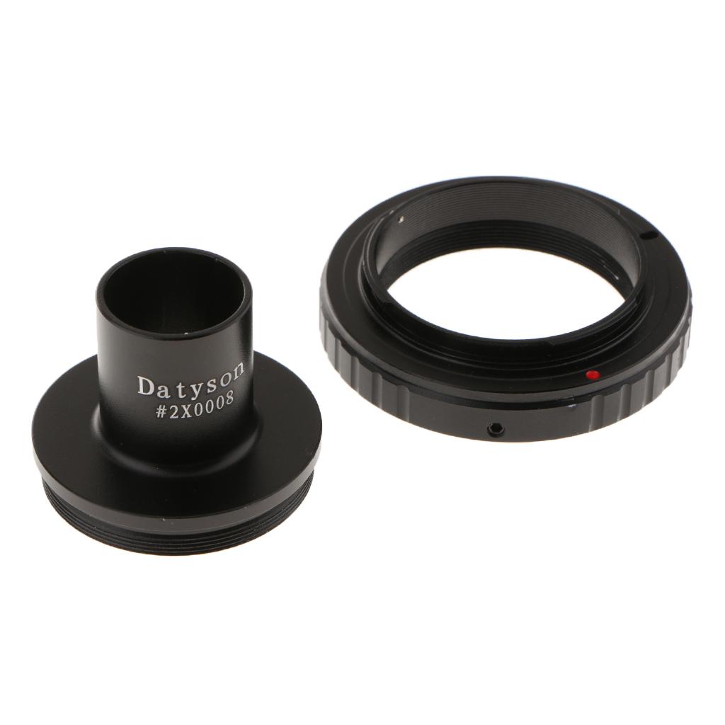 0.91" Microscope Mount Adapter with T Ring for Olympus Panasonic OM Camera
