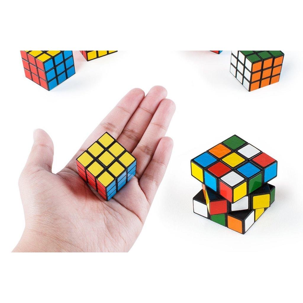 Đồ chơi trí tuệ rubik 3x3 mini nhiều màu nhiều hoạ tiết - Yumeshop94