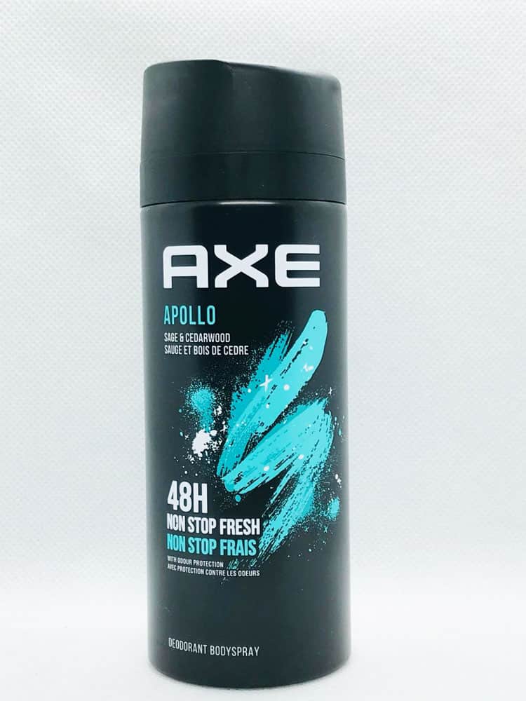 Xịt Ngăn Mùi Toàn Thân Axe Apollo Hương Cây Xô Thơm và Gỗ Đàn Hương135ml