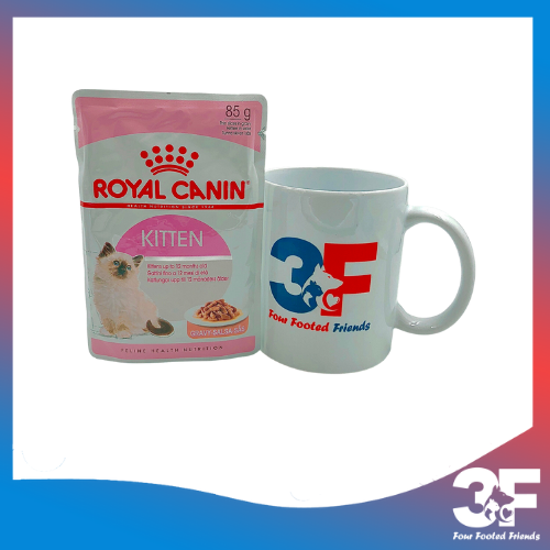 Pate Thức Ăn Ướt Dạng Sốt Dành Cho Mèo Con Từ 4-14 Tháng Tuổi Royal Canin Kitten - Gói 85g