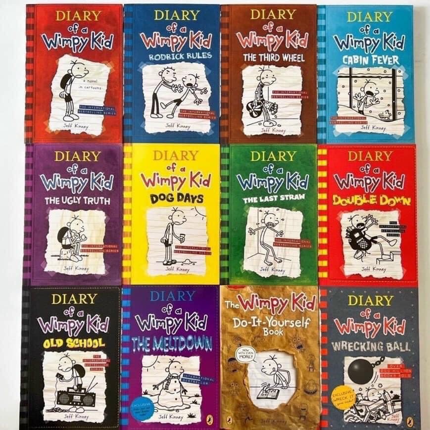 Diary of a wimpy kid- nhập khẩu 21Q kèm mp3