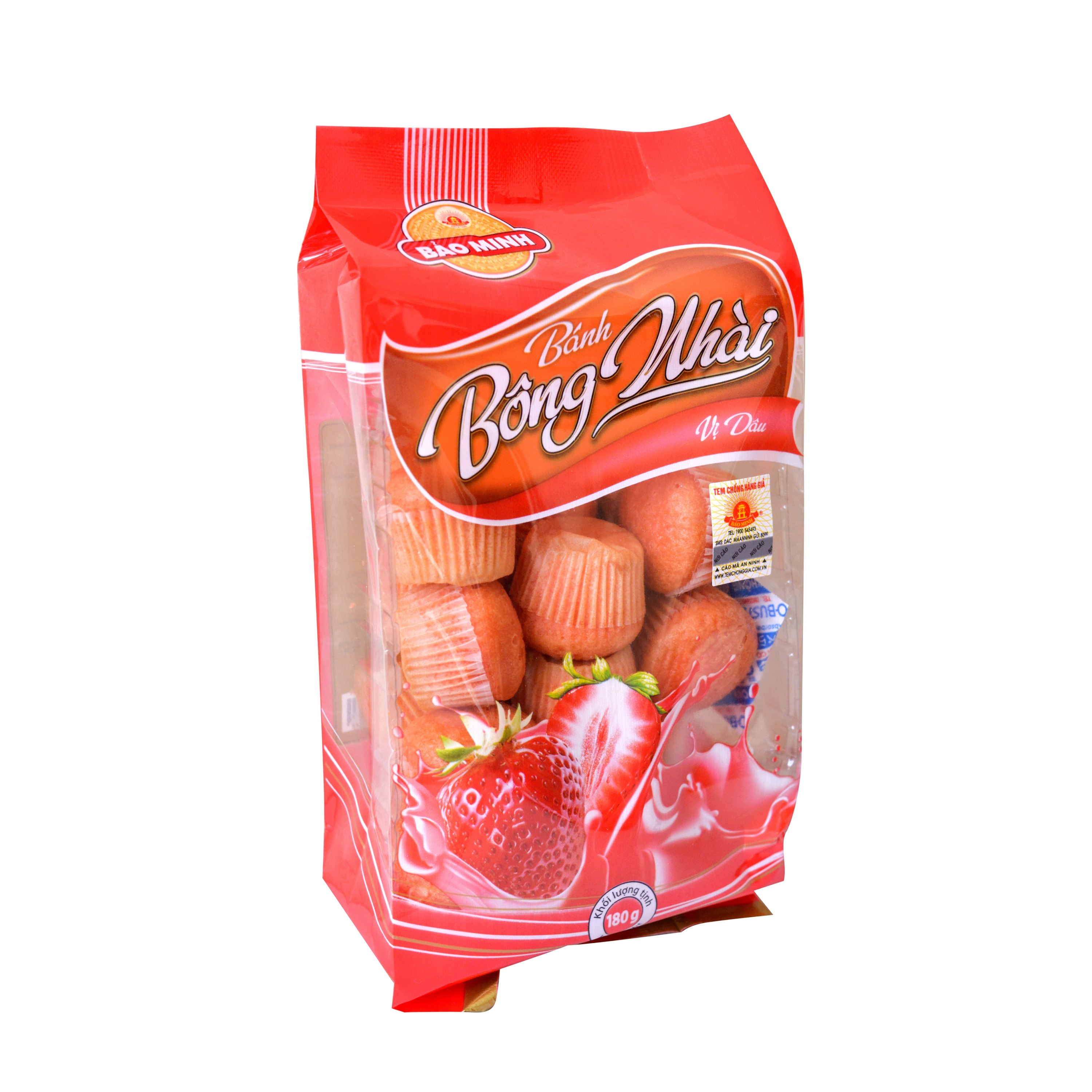 Bánh bông nhài vị Dâu 180gr