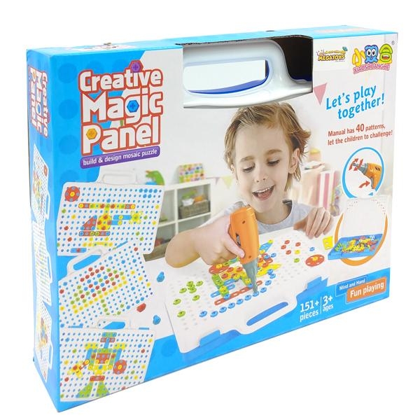 Đồ Chơi Sáng Tạo Creative Magic Panel 598-STEM (151 Chi Tiết)