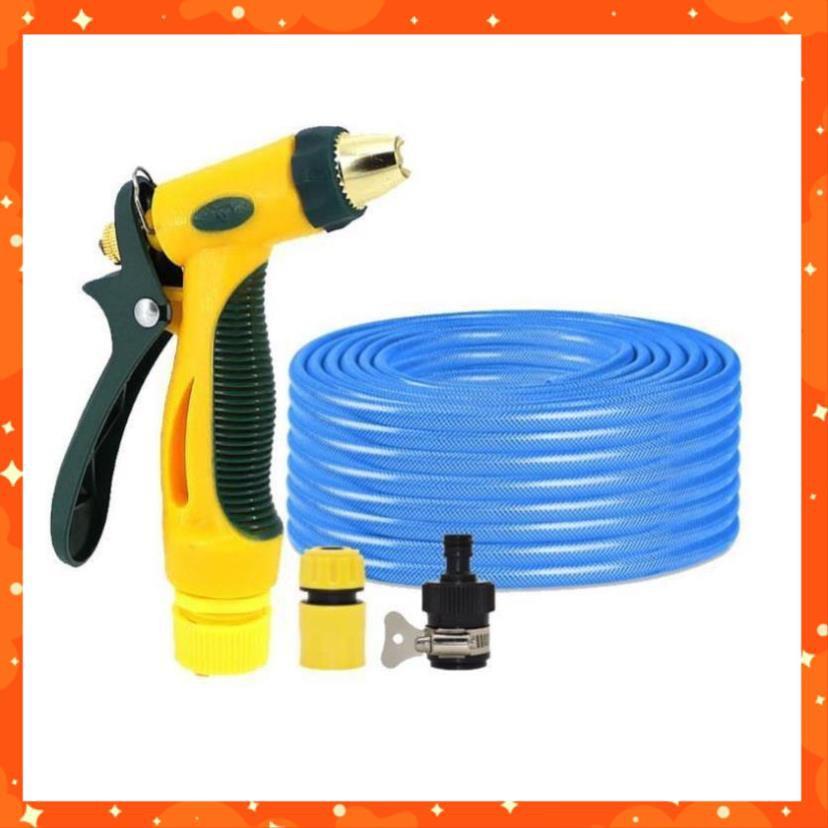 Bộ dây vòi xịt nước rửa xe,tưới cây tăng áp 3 lần 3-5m 206317
