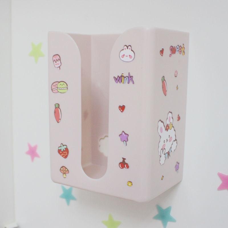 Hộp Đựng Khăn Giấy Gắn Tường Không Cần Đục Lỗ Cho Nhà Bếp/Phòng Khách/Phòng Ngủ