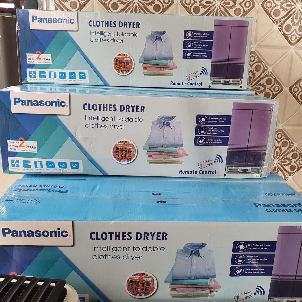 Máy Sấy Quần Áo 2 tầng Panasonic có điều khiển từ xa - Sấy cực nhanh lên đến 15kg