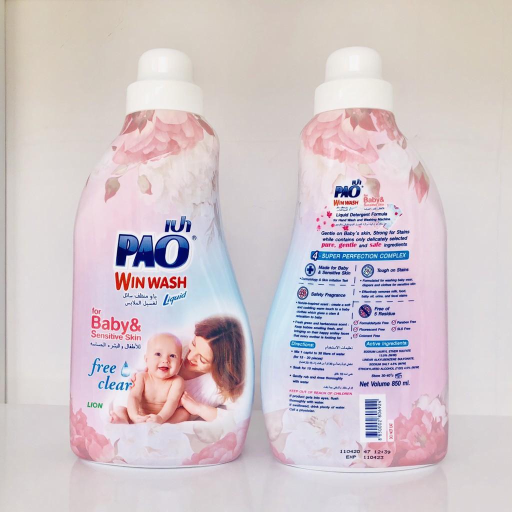 Nước giặt Pao Win Wash Liquid for baby