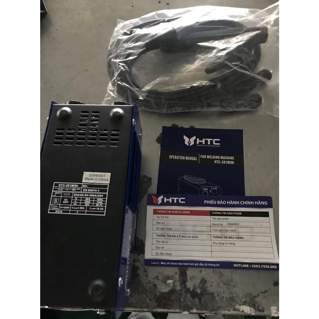 Máy hàn điện tử 200A mini,INVERTER IGBT HTC201 Mini