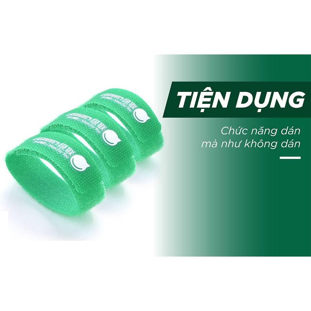 Bộ combo dây dán Velcro tiện dụng dài 17,8 cm UGREEN 20314 (màu xanh lá cây)