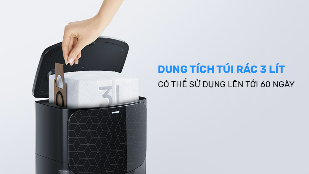 Robot hút bụi LIECTROUX G7 Lau hút đồng thời Tự dọn hộp rác Lực hút lên tới 6500Pa Pin 5200mAh dùng được lên đến 180 phút liên tục - Hàng chính hãng