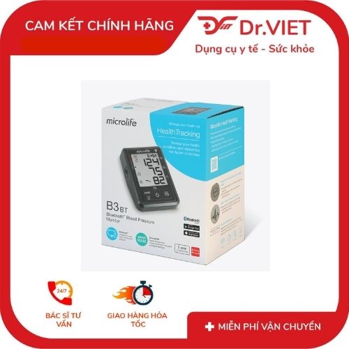 MÁY ĐO HUYẾT ÁP MICROLIFE B3 Bluetooth