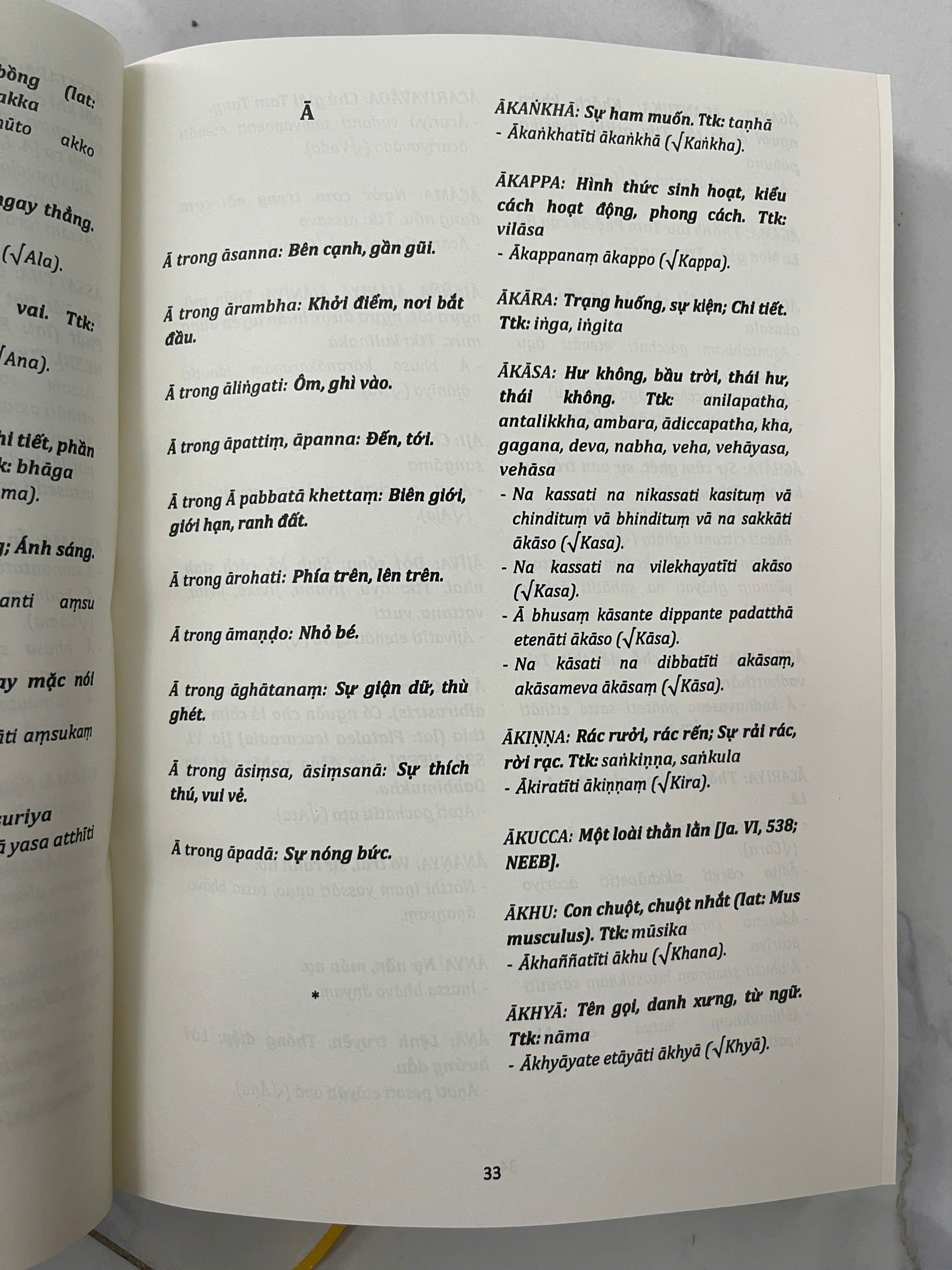 Từ Điển Pali Từ Nguyên Và Giải Tự - Toại Khanh