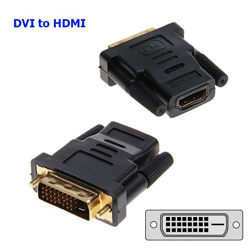 Đầu chuyển DVI ra HDMI - DVI 24 chân + 1 ra HDMI chân đồng siêu nét