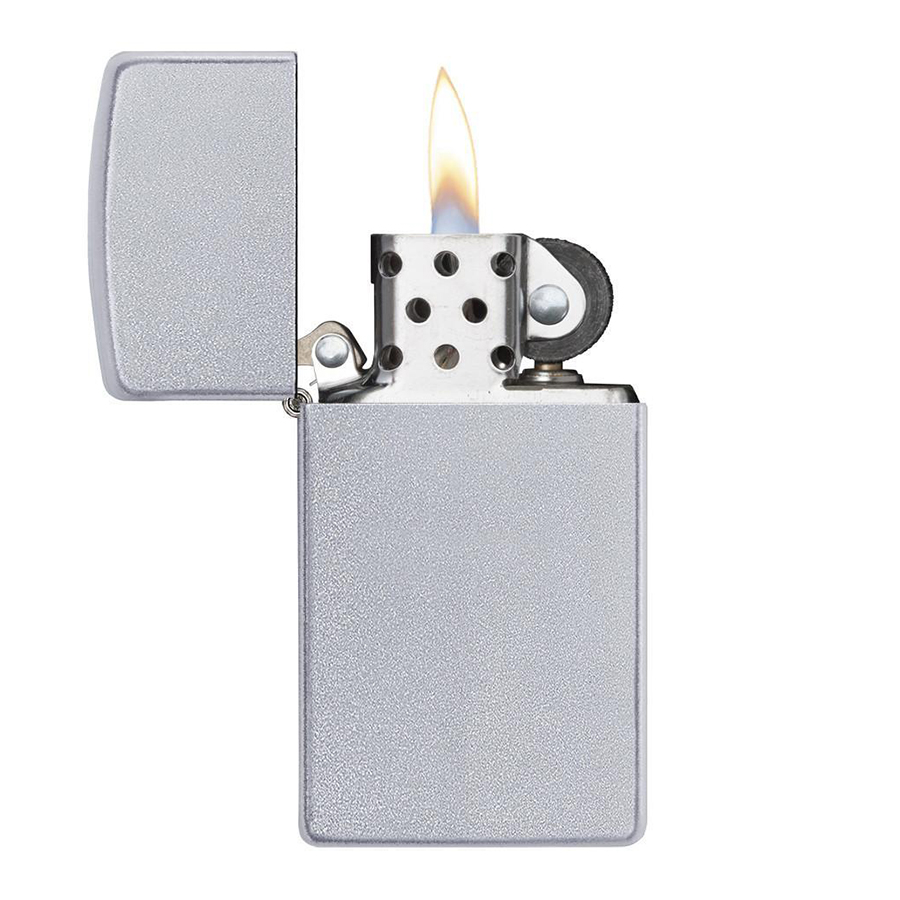 Bật Lửa Zippo 1605 Slim Satin Chrome