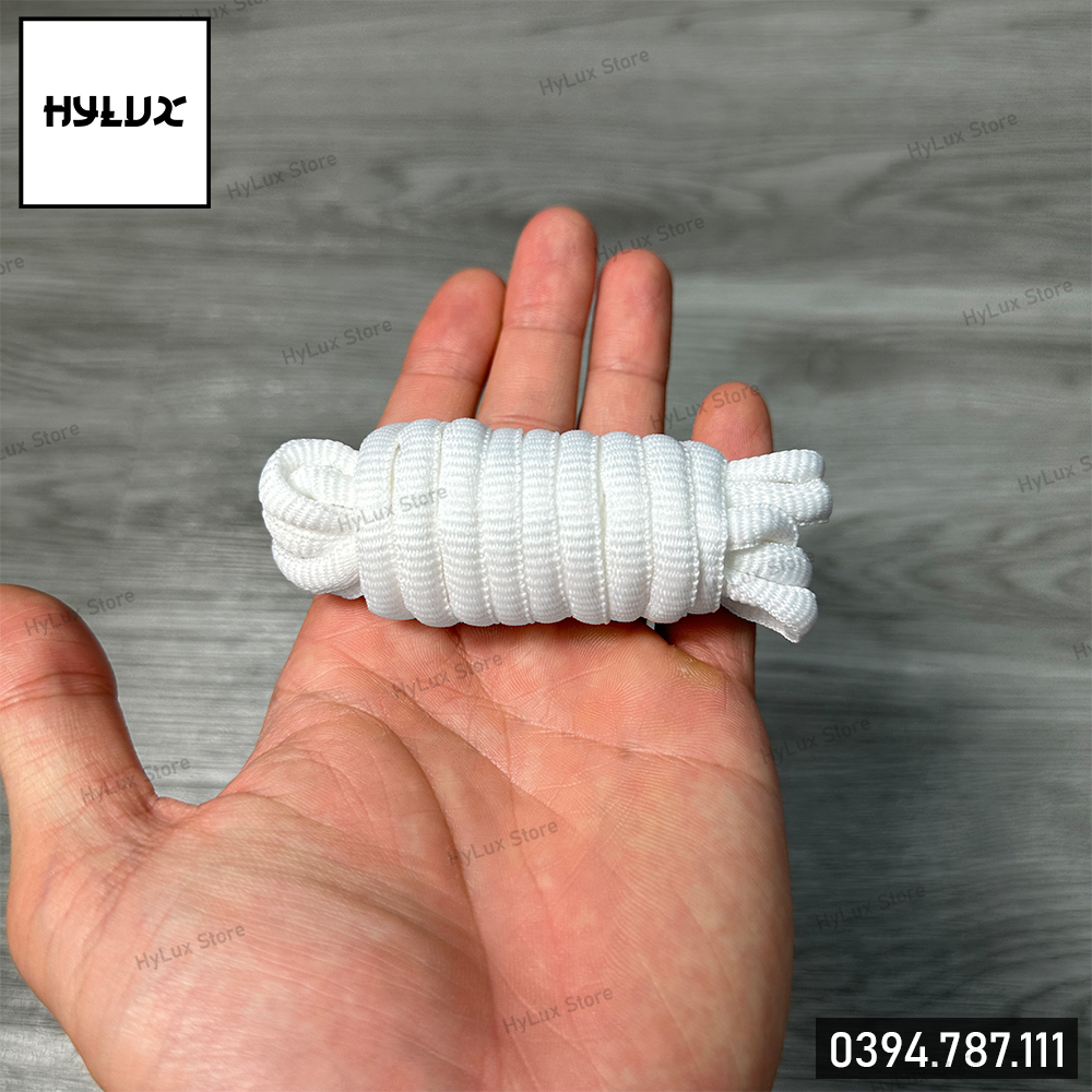 Dây giày Oval 6mm cho giày chạy bộ, giày bóng rổ - Dây giày thể thao