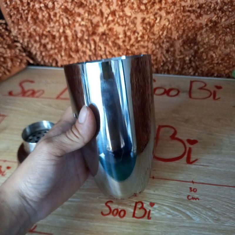 Bình lắc Shaker pha chế cocktail chất liệu inox đủ cỡ chuyên dụng cụ pha chế bartender
