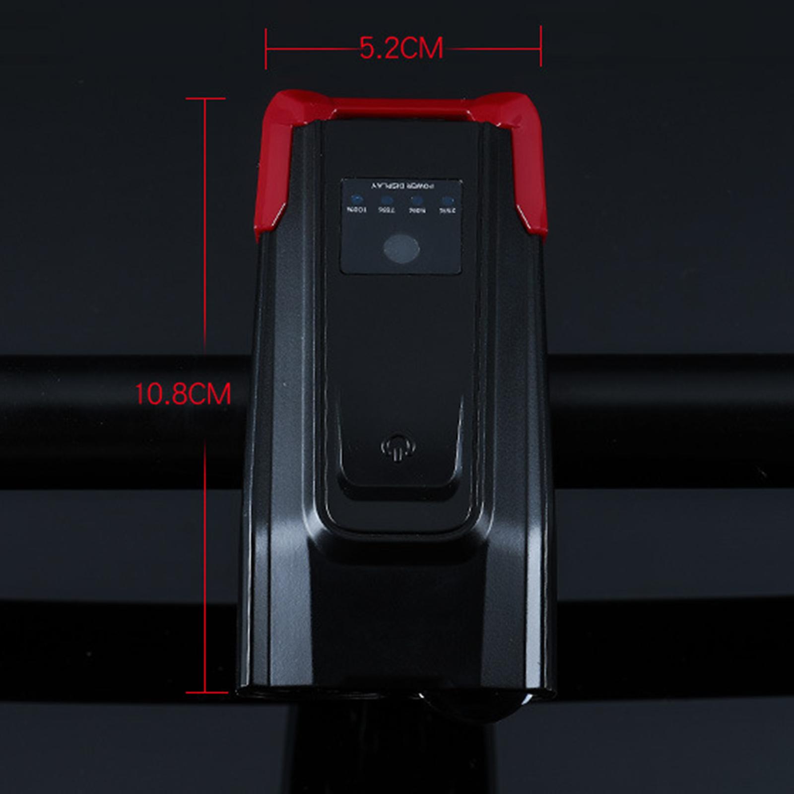 800 Lumens Bike Lights Front and Back Set, Headlight and Tail Rear Light, USB Rechargeable Bicycle Lamp, Waterproof, LED Safety Cycling Accessories