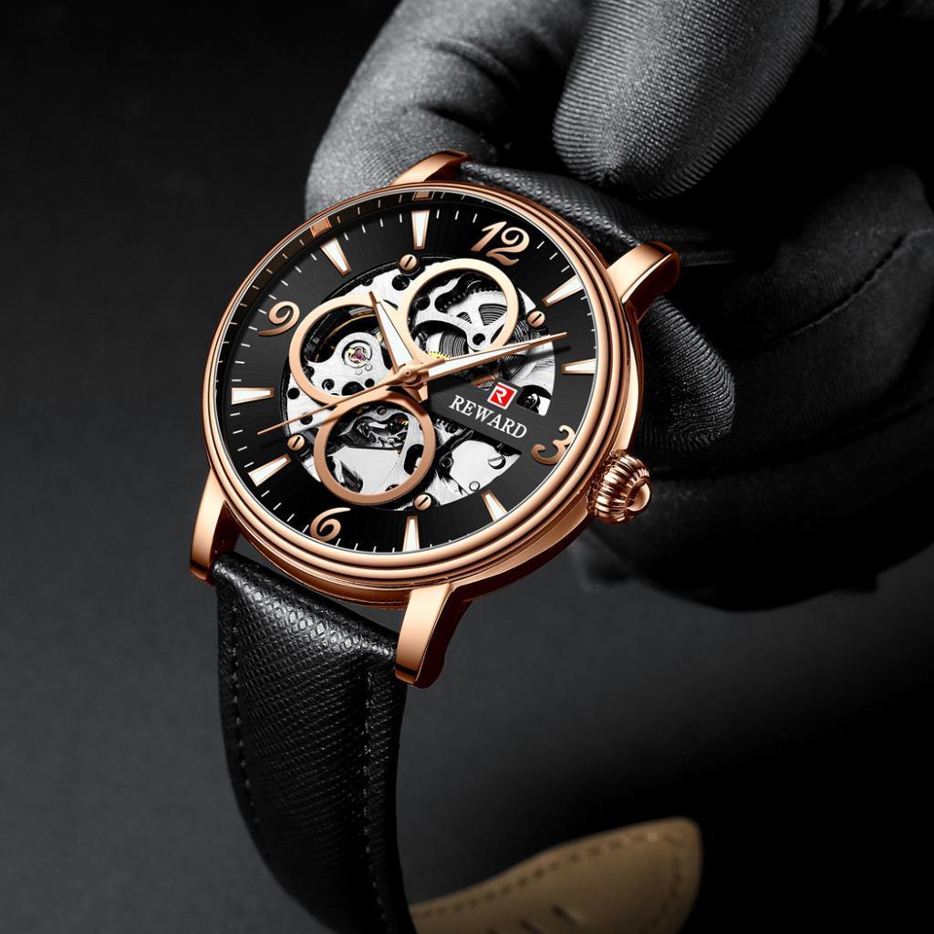 Men's Automatic Mechanical Wristwatches Business Wrist Watch