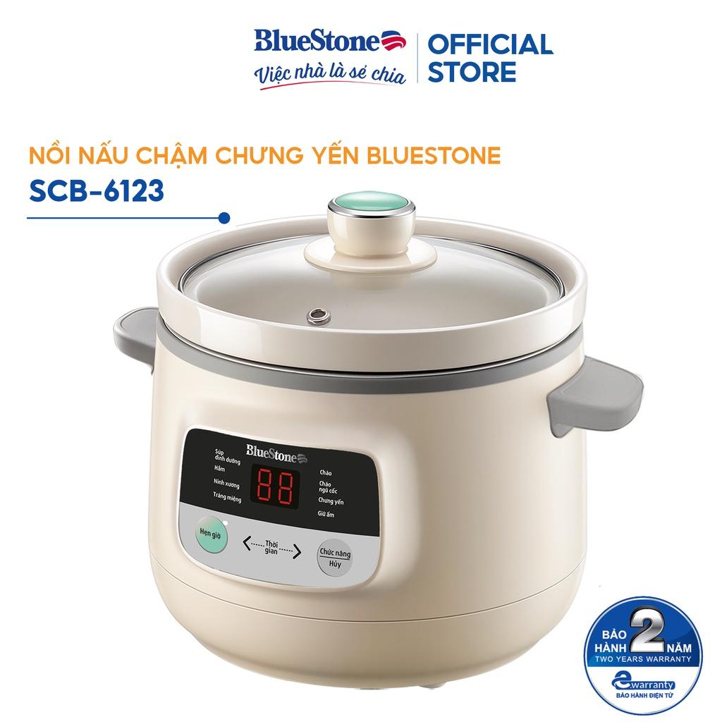 Nồi Nấu Chậm Chưng Yến Đa Năng Bluestone SCB-6123 - Hàng chính hãng