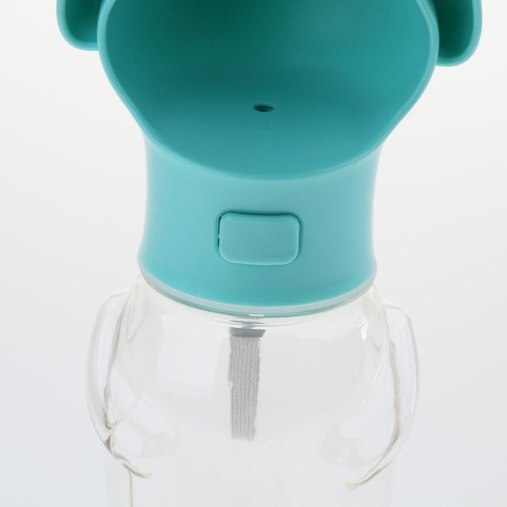 2pcs Dog Water Bottle, Portable , Puppy Water Dispenser with Drinking Feeder