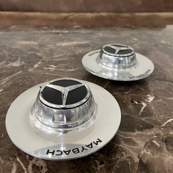 01 CHIẾC Logo chụp mâm, ốp lazang bánh xe ô tô Maybach G010