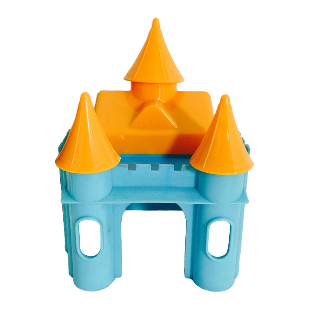 2x Small Pet Castle House Nest Hamster Hideout Toys For Guinea Pig Mice