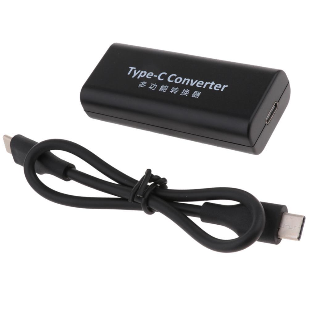 Type C Male to 5.5 x 2.5mm Female Power Charger Converter for ASUS TOShiba