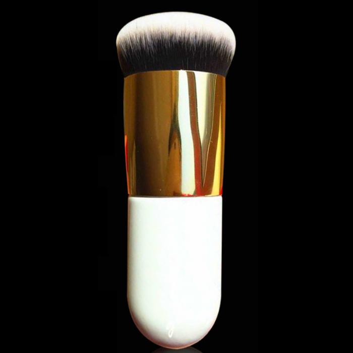 New Chubby Pier Foundation Brush Flat Cream Makeup Brushes Professional Cosmetic Make-up Tool