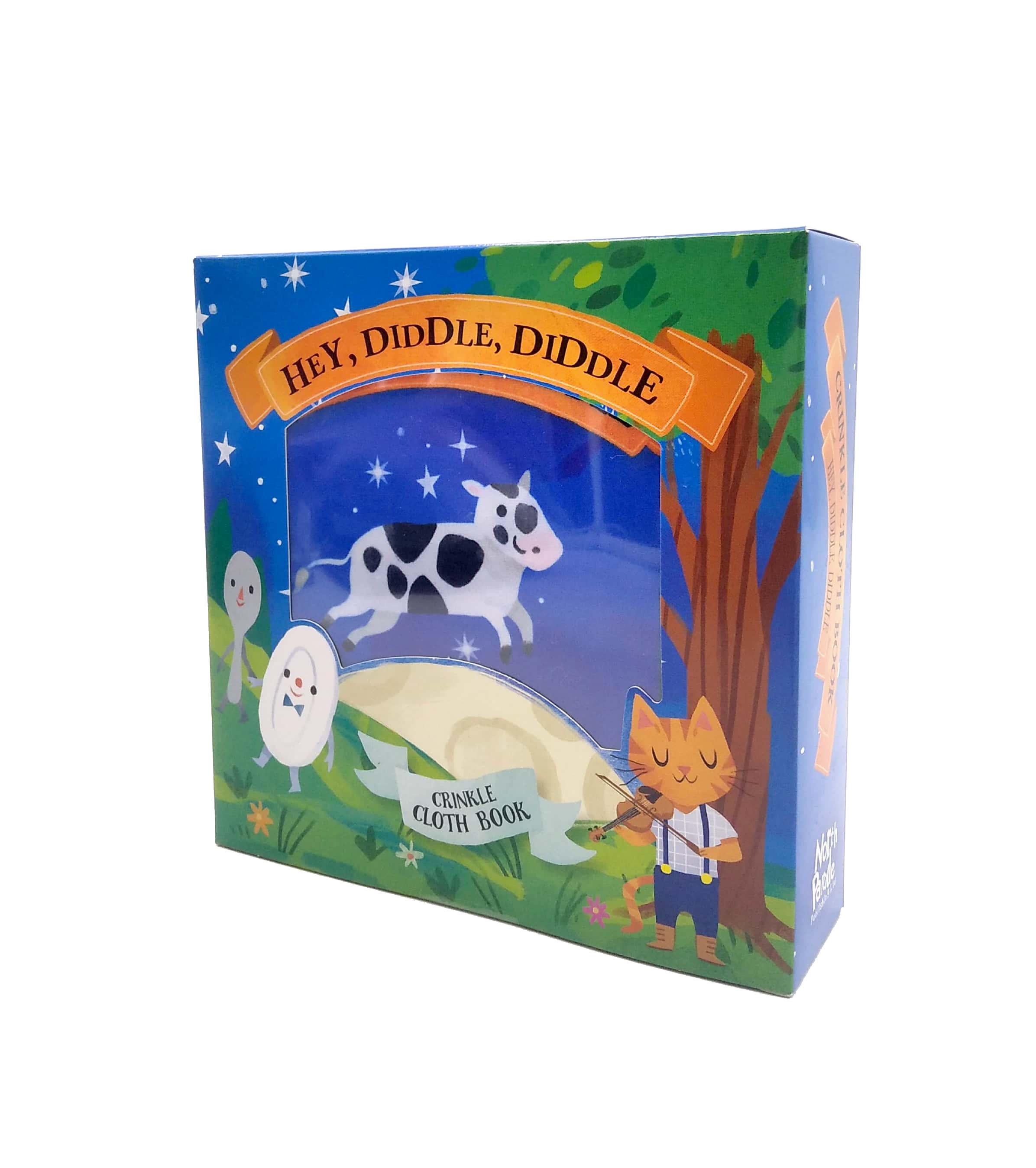 Crinkly Cloth Book - Hey, Diddle, Diddle