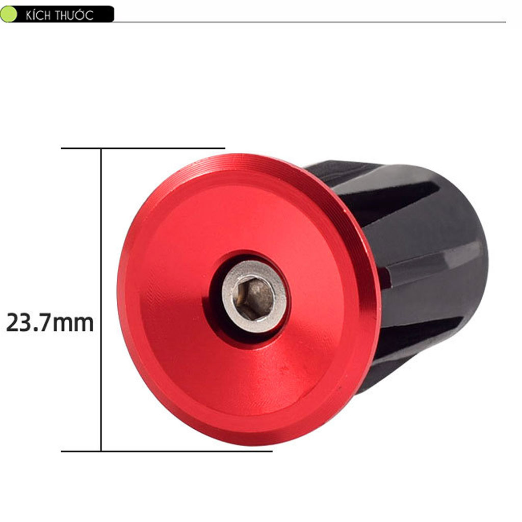 Nắp Chụp Tay Lái Ghi Đông Xe Đạp Leo Núi MTB Chất Liệu Nhôm MaiLee