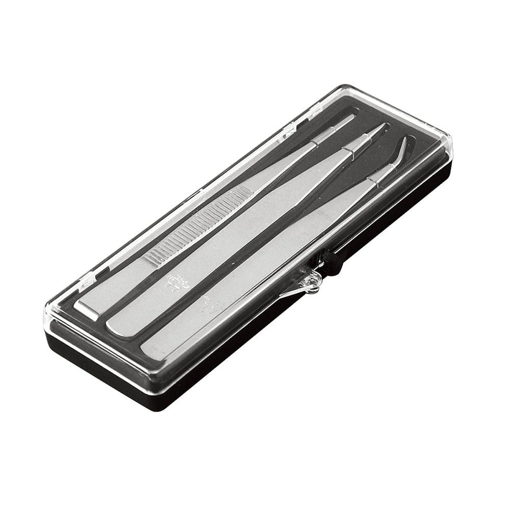 Bộ Nhíp Gắp Linh Kiện Anex Nhật Bản: 3 - 5 Chi Tiết No.1093 - No.1090 Thép không gỉ