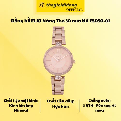 Đồng hồ ELIO Nàng Thơ 30 mm Nữ ES050-01 - Hàng Chính Hãng