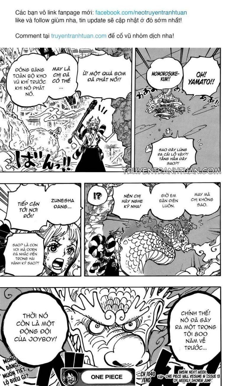 đảo hải tặc - one piece chapter 1040 12
