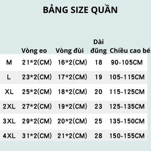 Set 4 quần chip đùi quần lót sịp bé trai cotton mềm mại xuất Hàn