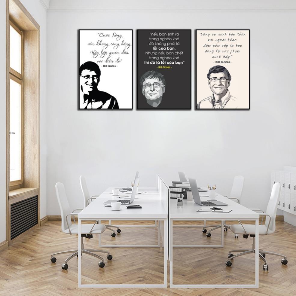 Tranh slogan tạo động lực, tranh treo tường văn phòng 20x30cm