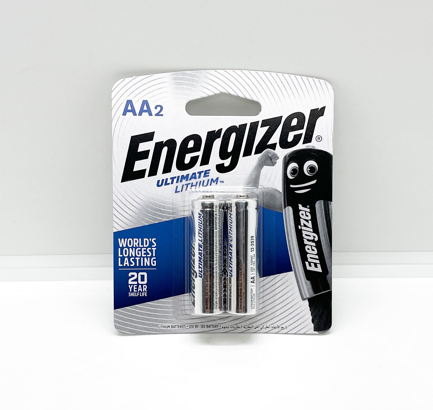 Pin AA Energizer Ultimate Lithium L91 - Vỉ 2 viên