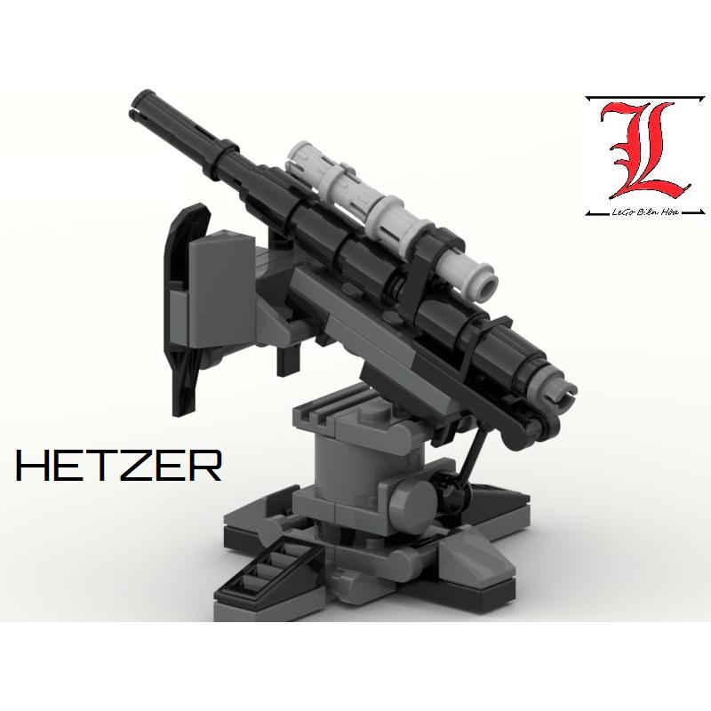 Đồ chơi lắp ráp Moc Canon Hetzer