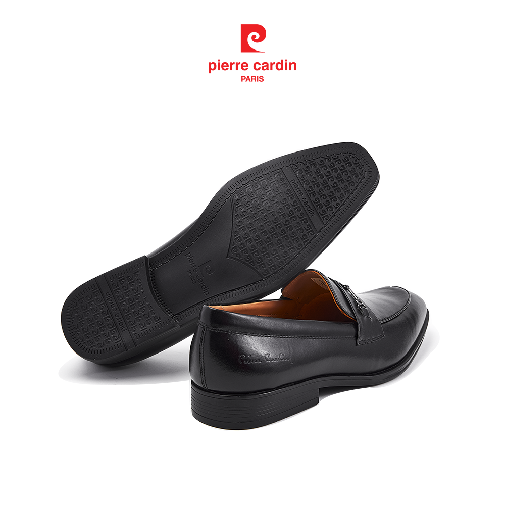 Giày Tây Horsebit Loafer Da Bò Thật Phong Cách Cổ Điển PCMFWL 794