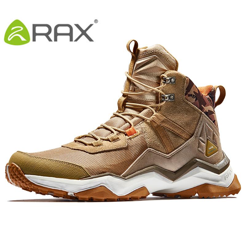 RAX Giày Đi Bộ Đường Dài Nam Chống Thấm Nước Thể Thao Ngoài Trời Giày Sneaker Cho Nam Giày Đi Bộ Nhẹ Thoáng Khí Đa Năng Giày Thể Thao Color: CARBON BLACK 420 Shoe Size: 9