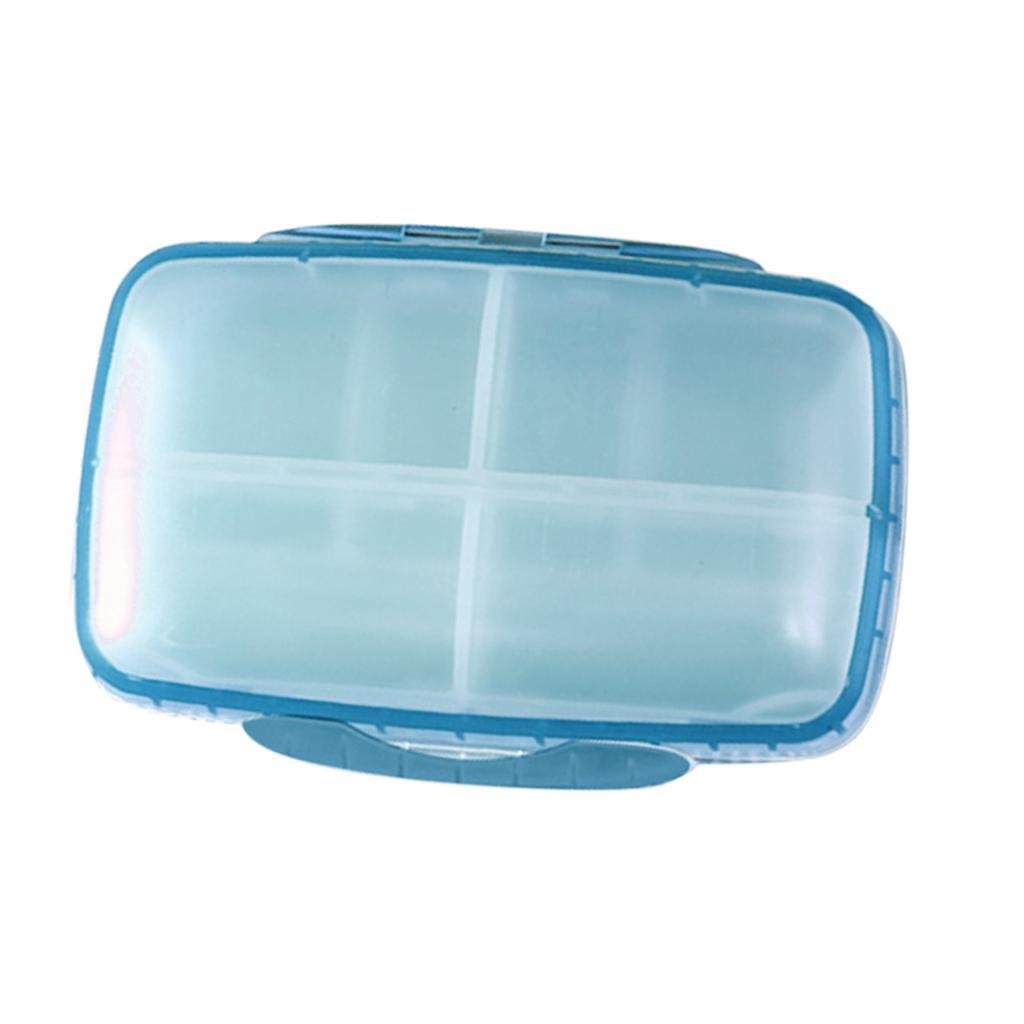 Mini Pill Box Vitamin Medicine Portable Travel Organizer Case Waterproof