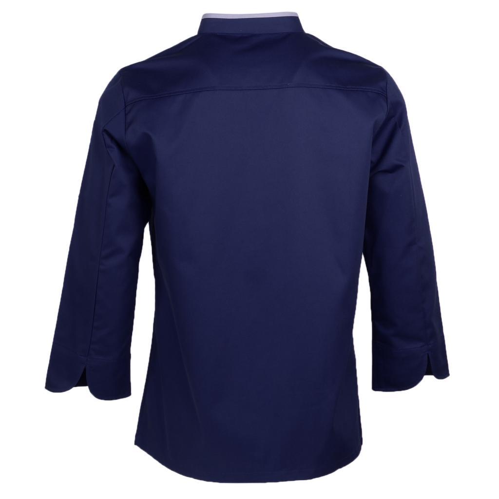 Chef Jackets Coat Long Sleeves Shirt Kitchen Uniform Workwear