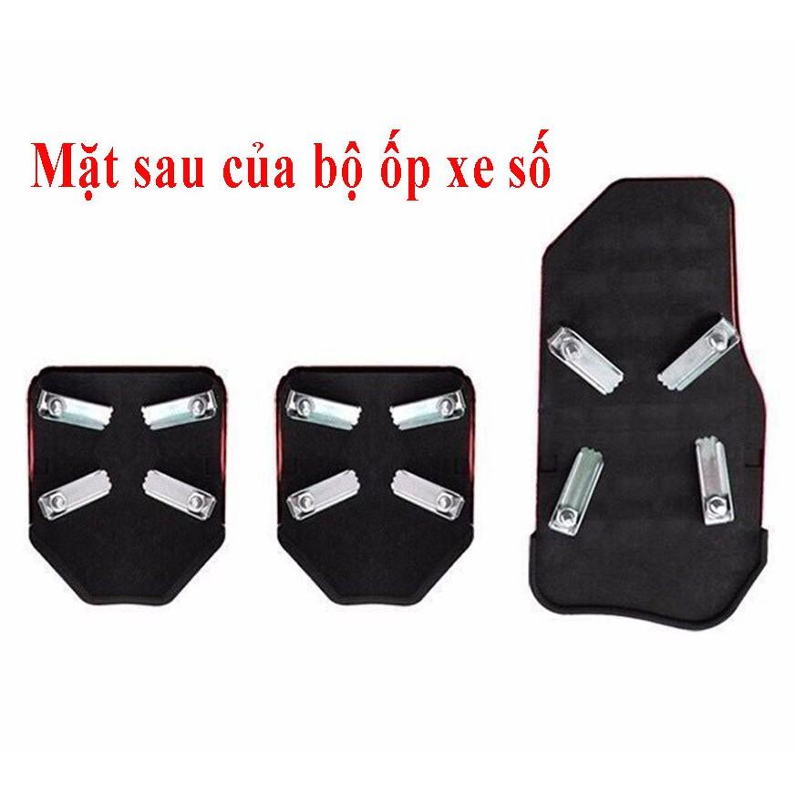Bộ ốp chân ga chân thắng ô tô