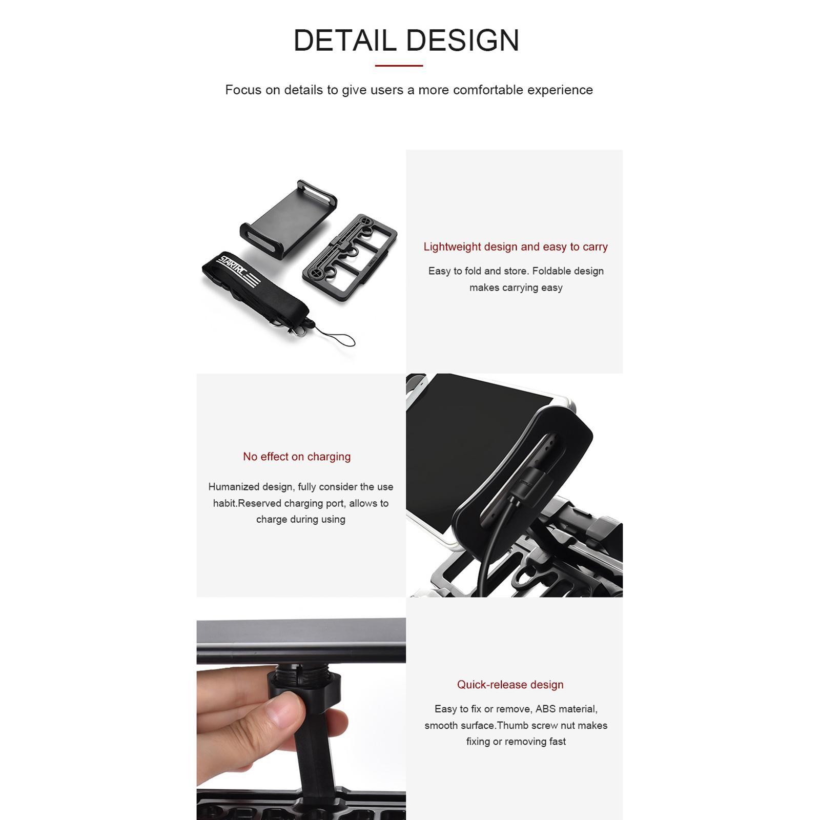 4-12 Inch Smart Phone Stand Mount Holder for  Mini 2 Remote Controller