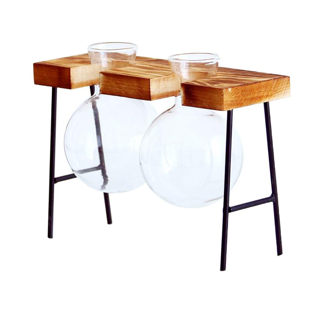 Wooden Shelf Plant Stand Ladder Storage Indoor Outdoor Display Stand