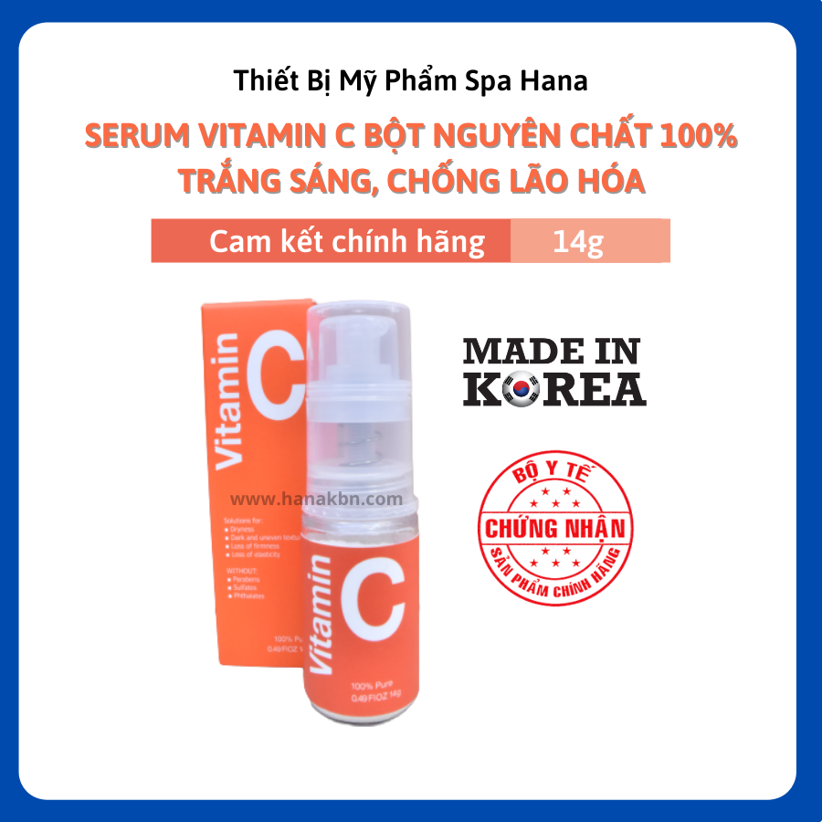 Serum Trắng Sáng Da VITAMIN C - Trắng Sáng Da, Căng Mịn