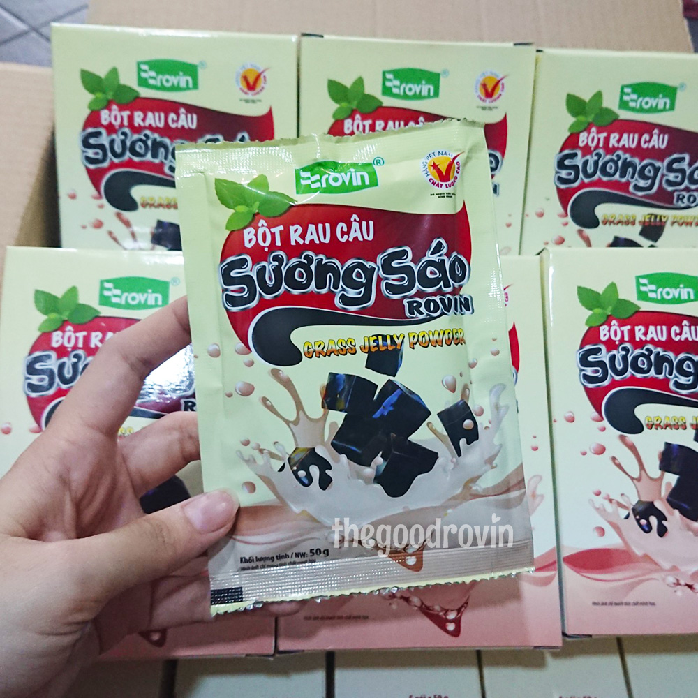 Bột Sương Sáo Đen Rovin (Gói 50g)