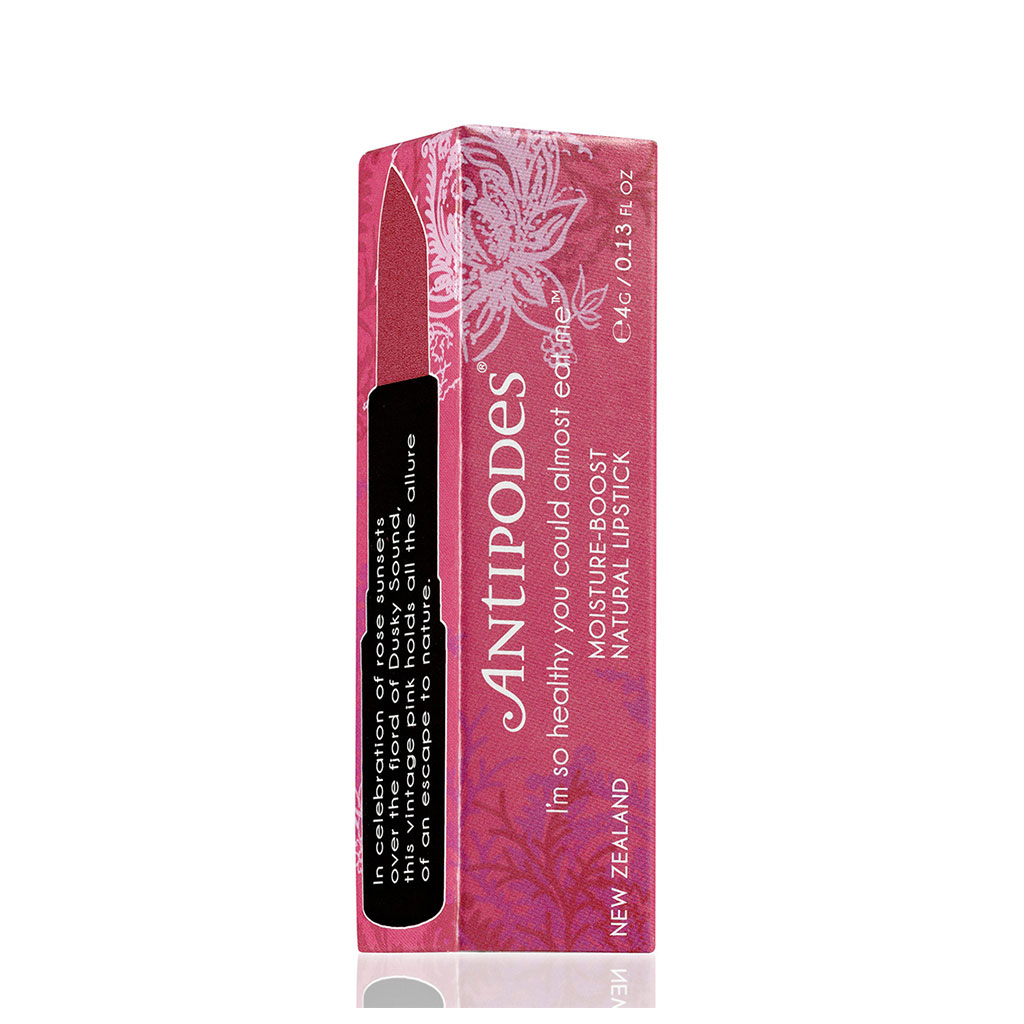 Son Môi Thiên Nhiên Màu #8 Hồng Đất Antipodes Lipstick Dusky Sound Pink 135 4g