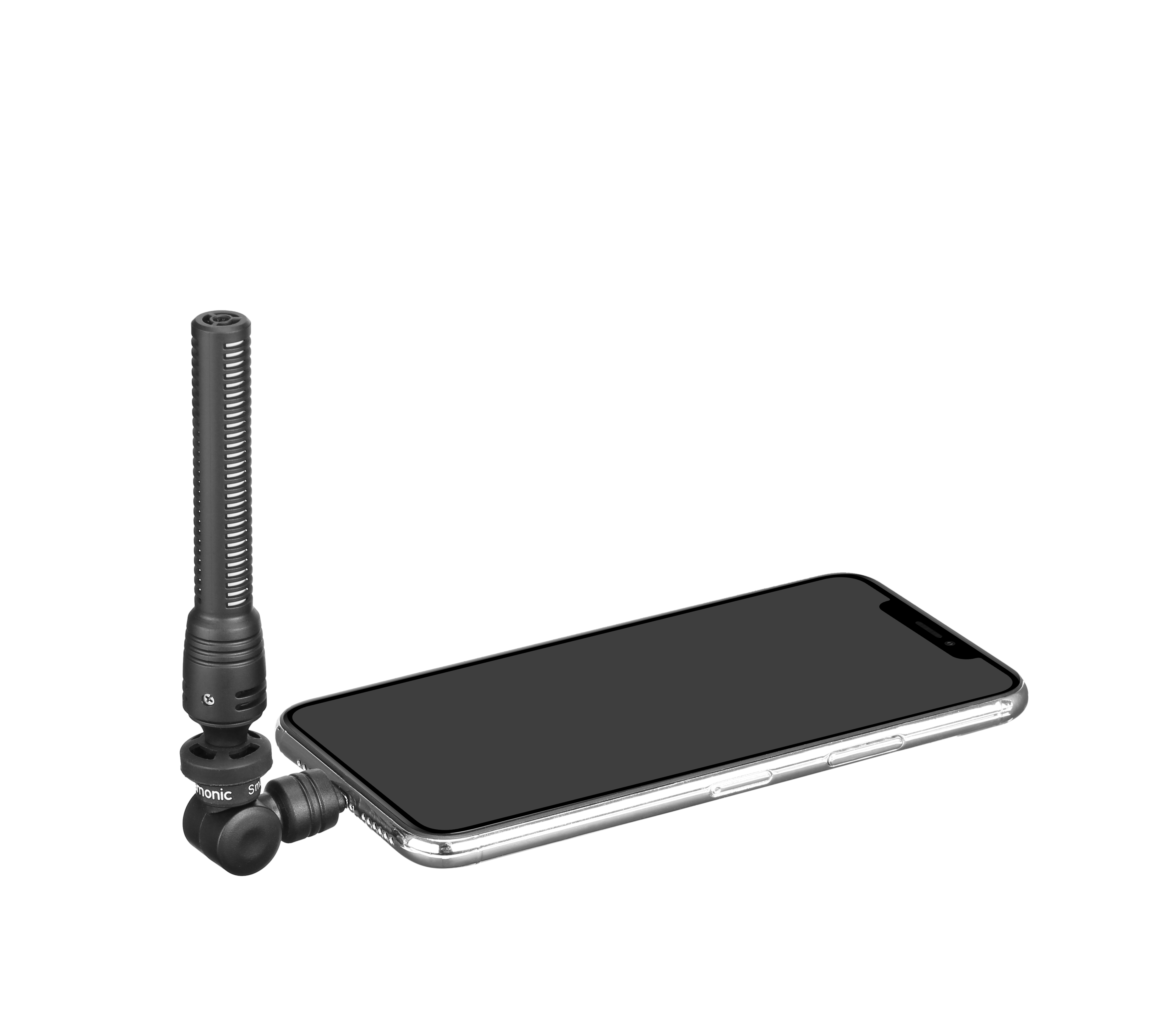 Micro Thu Âm Không Dây Saramonic SmartMic5 Di Cho Điện Thoại Iphone & Thiết Bị IOS - Livestream / Podcast / Quay Vlog - Hàng Chính Hãng 