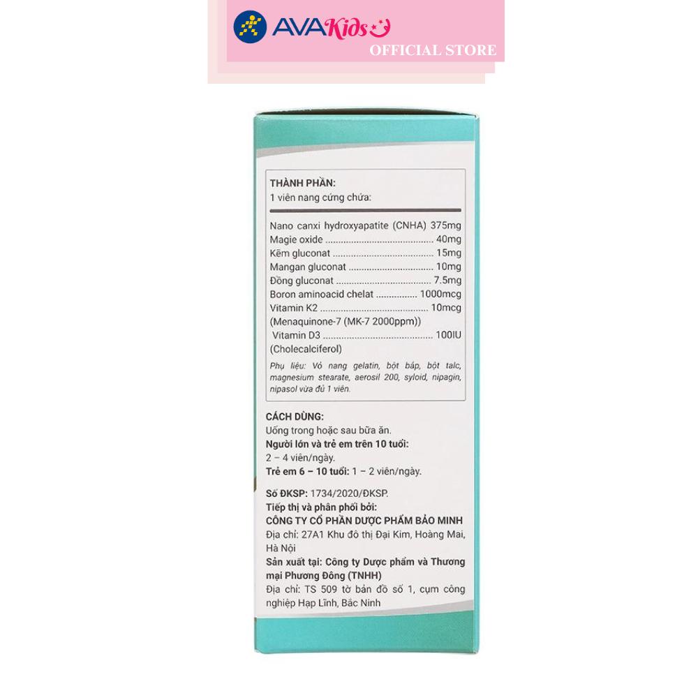 Viên uống Avisure Hi-Cal hỗ trợ xương răng chắc khỏe 60 viên (từ 6 tuổi)